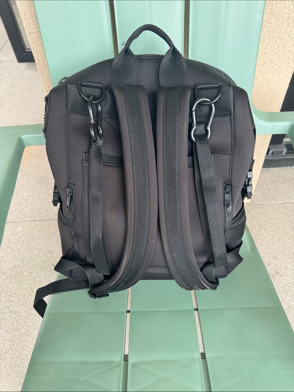 Dagne Dover Diaper Backpack, INDI NEOPRENE DIAPER BACKPACK, Large, Onyx - Picture 2 of 16
